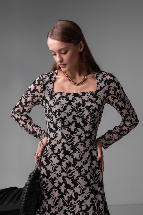 Женское платье Stimma Алегра. Это стильное платье с принтом станет превосходной . . фото 3