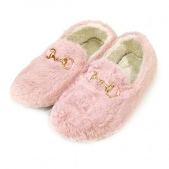 Тапочки мокасины женские розовые с мехом.
Домашняя обувь в интернет-магазине Mod. . фото 5
