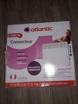 Конвектор ATLANTIC F17 DESIGN 1000W. Черкассы. фото 1 Конвектор ATLANTIC F17 DESIGN 1000W. Черкассы. фото 1