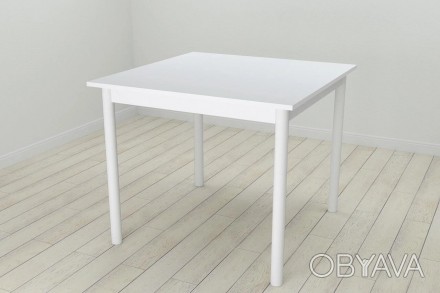 Стол кухонный Ferrum-decor Агата 75x80x80 Белый ДСП Белое 32мм (AGA0036) отлично. . фото 1