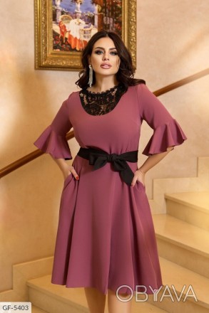 Коктейльное платье GF-5407
Арт.: GF-5407
Ткань:костюмка турецкая Цвет:черный,бут. . фото 1