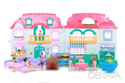 Чарівний і затишний будиночок для ляльок - бажання кожної дівчинки! У наборі: дв. . фото 1