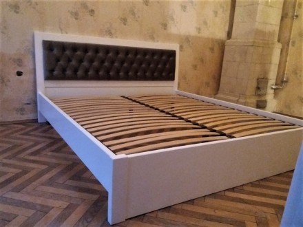 Предлагаем современную стильную кровать Алика из массива дуба.

Цена указана з. . фото 5