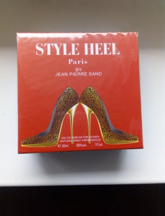 Парфюмированная вода Jean-Pierre Sand Style Heel Paris. Чернівці. фото 1 Парфюмированная вода Jean-Pierre Sand Style Heel Paris. Чернівці. фото 1