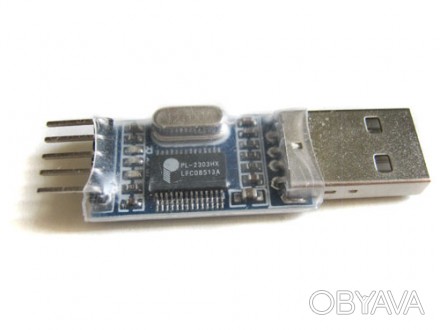 USB PL2303 - RS232 TTL конвертер используется для программирования микросхем и м. . фото 1