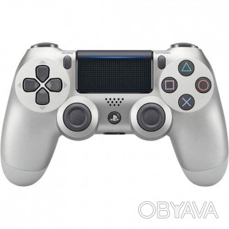 Джойстик Sony PS 4 DualShock 4 Wireless Controller Silver ( реплика 1:1 ), Беспр. . фото 1
