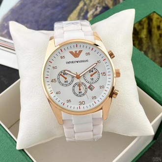 Emporio Armani AR-5905 Gold-White Silicone. Харьков. фото 1 Emporio Armani AR-5905 Gold-White Silicone. Харьков. фото 1