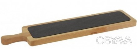 Деревянная сервировочная доска с чугунной плитой от Lava с ручкой. Каждый продук. . фото 1