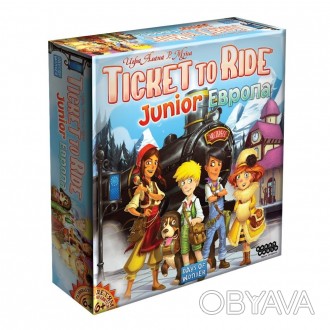 Ticket to Ride Junior (Билет на поезд Юниор): Европа настольная играTicket to Ri. . фото 1