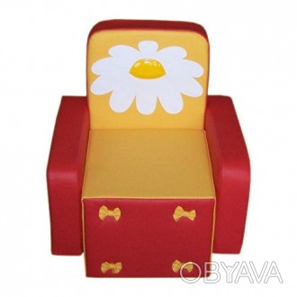 Кресло Бантик с аппликацией (цвета в ассортименте) Габаритный размер: 50х40х50 с. . фото 1