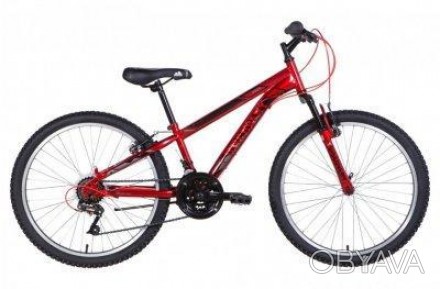 Велосипед ST 24 Discovery RIDER AM Vbr рама-11,5 красный 2021 OPS-DIS-24-263\013. . фото 1