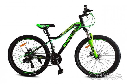 Велосипед MTB 26 Brama DD 15 2021 черно- зеленый 909/0217 Диаметр
26"
Рама
алюми. . фото 1