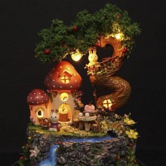 Сборка конструктора Fairy Garden — творческое времяпровождение для детей и взрос. . фото 6