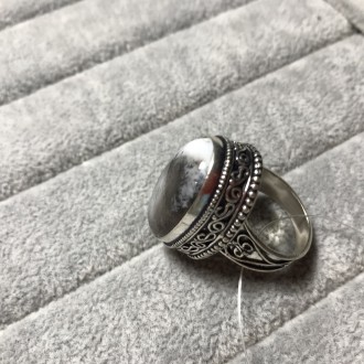 Очень красивое кольцо с натуральным дендритовым опалом в серебре.
Размер 19,3.
А. . фото 7