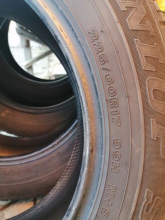комплект бу покрышек Dunlop ST20 99H M+S/Высота протектора от маркера до 4 мм.Пр. . фото 6