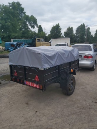Новый автомобильный прицеп 170х130х40- от завода изготовителя Днепр. Мукачево. фото 1 Новый автомобильный прицеп 170х130х40- от завода изготовителя Днепр. Мукачево. фото 1