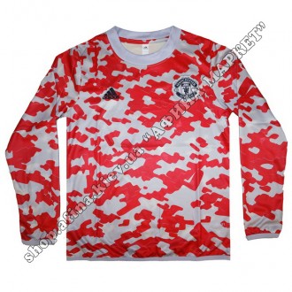 Купить футбольный костюм для мальчика Манчестер Юнайтед Adidas 2021-2022 камуфля. . фото 5