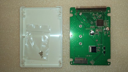 Переходник из M.2 SSD (с интерфейсом подключения sata) в IDE 2,5" со сменой. . фото 3