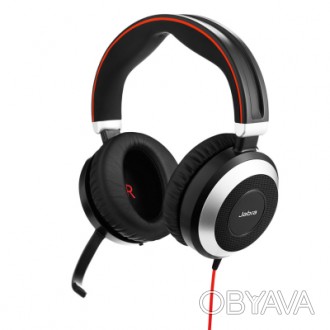 Jabra EVOLVE 80 MS StereoТип подключения: с помощью USB-адаптераUSB-адаптер с ра. . фото 1