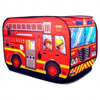 Детская игровая палатка «Пожарный фургон» предназначена для детей от 3-х лет. Он. . фото 3