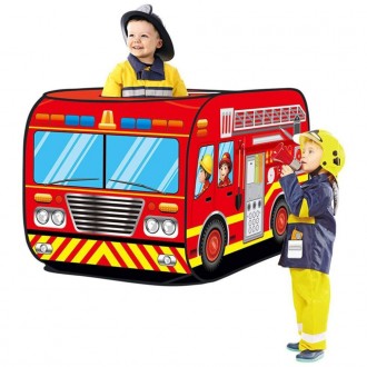 Детская игровая палатка «Пожарный фургон» предназначена для детей от 3-х лет. Он. . фото 4