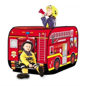 Детская игровая палатка «Пожарный фургон» предназначена для детей от 3-х лет. Он. . фото 5