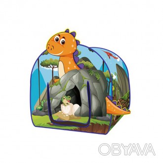 Детская игровая палатка Динозаврики предназначена для игр детей старше 3-х лет. . . фото 1