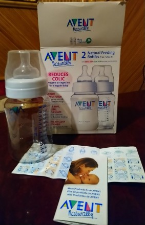 Бутылочка для кормления Avent / набір з 2 пляшечек для годування. Львов. фото 1 Бутылочка для кормления Avent / набір з 2 пляшечек для годування. Львов. фото 1