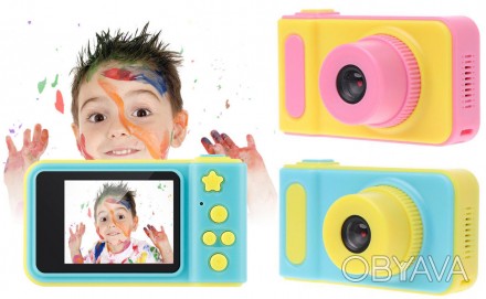 Дитячий фотоапарат dvr baby camera V7 цифровий фотоапарат для дітей 
 
Дитячий ф. . фото 1