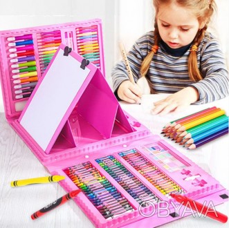 
Набор для творчества Drawing Board 208 blue pink
Большой детский набор для рисо. . фото 1