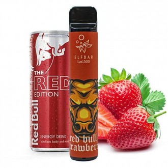 Elf Bar 1500 Lux - Енерджи Клубника (Red bull Strawberry). Київ. фото 1 Elf Bar 1500 Lux - Енерджи Клубника (Red bull Strawberry). Київ. фото 1