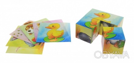 Деревянные кубики немецкого производителя игрушек goki – это игра для самых мале. . фото 1