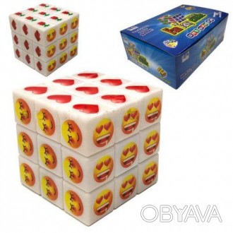 Кубик Рубика "Смайлики" (3 х 3). Задача игрока заключается в том, чтобы собрать . . фото 1