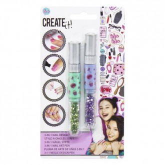 Набор ручек для дизайна ногтей "CREATE IT!" 3 в 1 (зеленый, сиреневый) [kos15173. Киев. фото 1 Набор ручек для дизайна ногтей "CREATE IT!" 3 в 1 (зеленый, сиреневый) [kos15173. Киев. фото 1