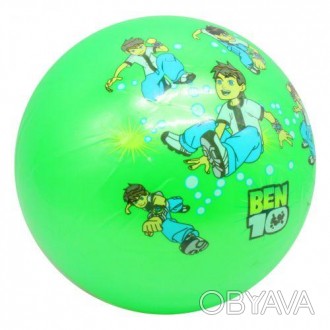 Яркий резиновый мячик с интересным рисунком будет хорошим подарком ребёнку. Диам. . фото 1