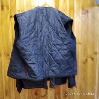 Куртка мужская кожанная "BOSS" с подстежкой и откидным воротником, спи. . фото 11