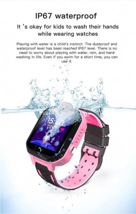 Описание Смарт-часов детских Baby Smart Watch Q20, розовых
Смарт-часы детские Ba. . фото 5