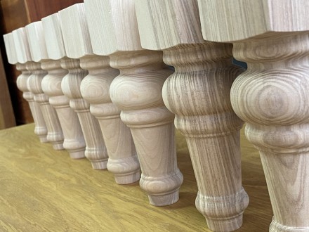 Изготавливаем по индивидуальному заказу деревянные мебельные ножки: Фигурные нож. . фото 7