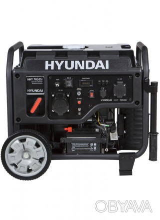 Інверторний генератор Hyundai HHY 7050Si – сильна електростанція професійного кл. . фото 1