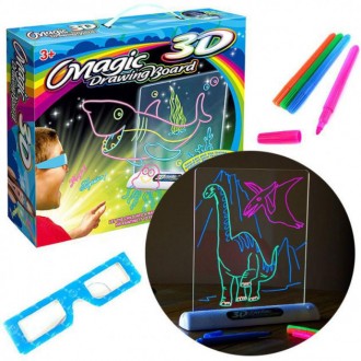 Доска-планшет 3Д доска для рисования 3D Magic Drawing Board. Житомир. фото 1 Доска-планшет 3Д доска для рисования 3D Magic Drawing Board. Житомир. фото 1