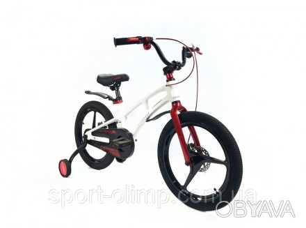 Детский велосипед премиум класса Crosser MAGN BIKE 18" с облегченной рамой из ма. . фото 1