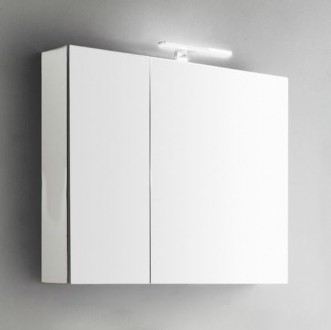 Шкаф зеркальный Arbi Petit-60 60x73.4x18 см, Bianco Lucido (SP60). Харьков. фото 1 Шкаф зеркальный Arbi Petit-60 60x73.4x18 см, Bianco Lucido (SP60). Харьков. фото 1