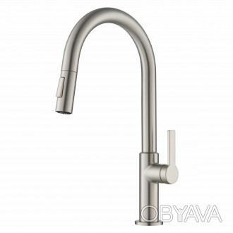 
Обтічний і елегантний Oletto ™ Pull-Down Faucet відрізняється сучасним дизайном. . фото 1