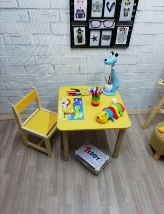 Предлагаем для ваших деток комплект стол с пеналом и стул. Стол с пеналом. Это у. . фото 2