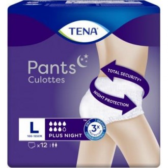 Tena Pants Plus Night — это надежные ночные трусы-подгузники анатомической формы. . фото 2