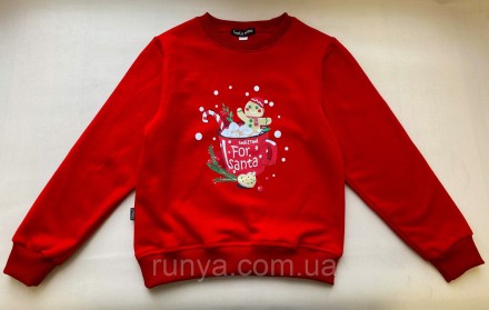 Свитшот детский новогодний For Santa 110. Черкассы. фото 1 Свитшот детский новогодний For Santa 110. Черкассы. фото 1