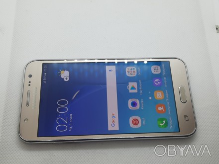 
Смартфон б/у Samsung Galaxy J5 J500H/DS Gold #1349ВР. Экран в царапках, пару ко. . фото 1