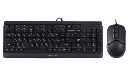 Комплект (клавиатура, мышь) A4Tech F1512 Black USB. Харків. фото 1 Комплект (клавиатура, мышь) A4Tech F1512 Black USB. Харків. фото 1