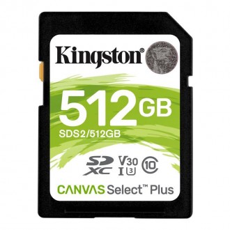 Карты памяти Canvas Select Plus SD компании Kingston обеспечивают высочайшую про. . фото 2