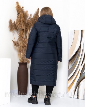 Пальто зимнее на флисе
	Код/Артикул: 303
	Ткань-плащевка мемори на 150-ом синтеп. . фото 8
